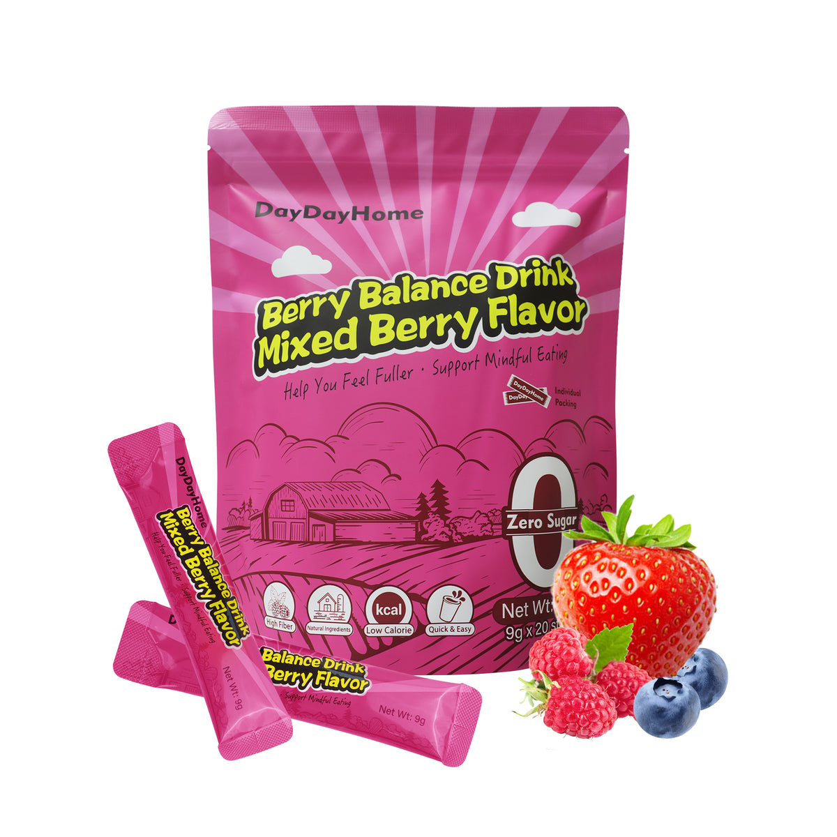 DayDay Home® Berry Balance Drink - Mixed Berry Flavor