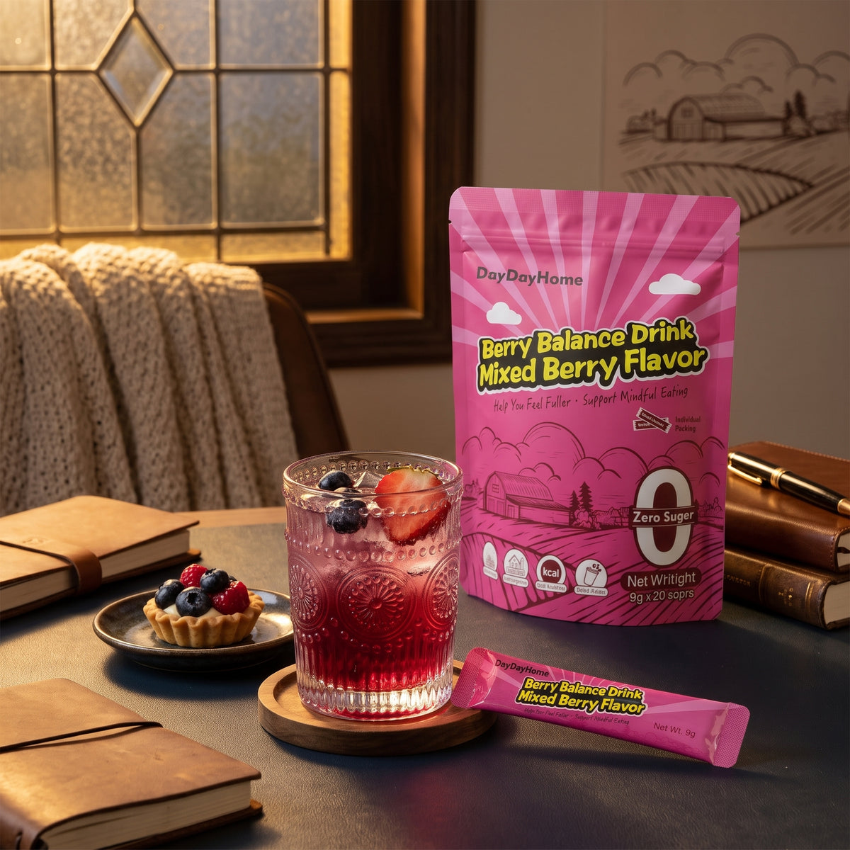 DayDay Home® Berry Balance Drink - Mixed Berry Flavor